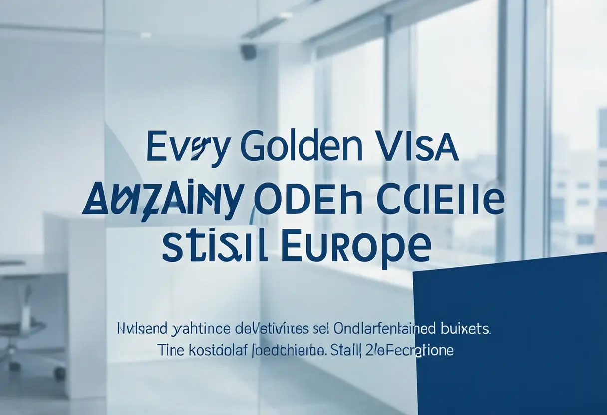 Every Golden Visa Still Open in Europe in 2026 - IMI Daily